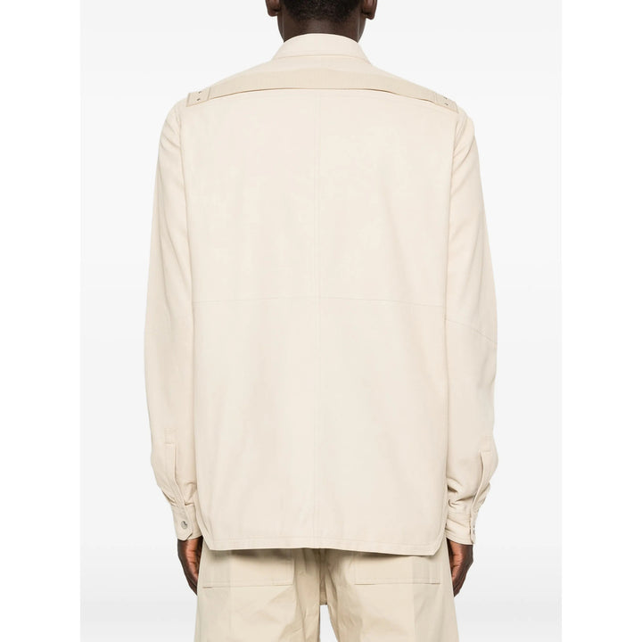 Rick Owens Leather Outerwears - Neutro | 166df923edf791eeda3cbd797f8426a07d4d09a5