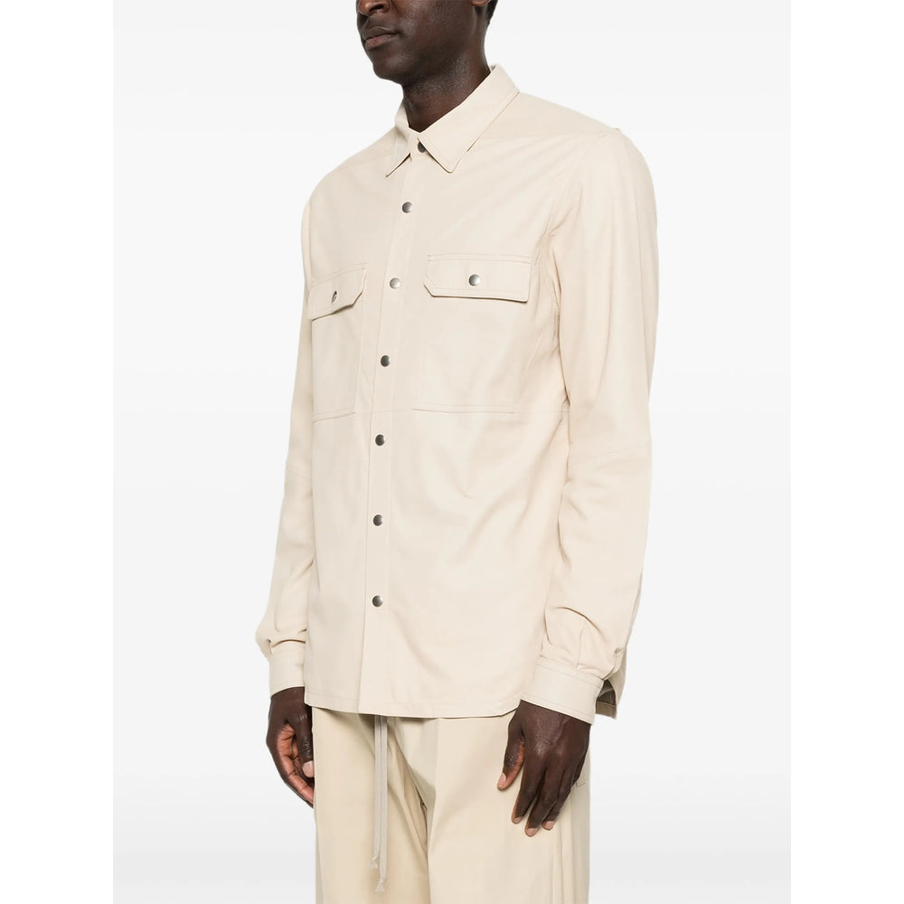 Rick Owens Leather Outerwears - Neutro | c9559aae32987481509f208782e3794b8748ffb4
