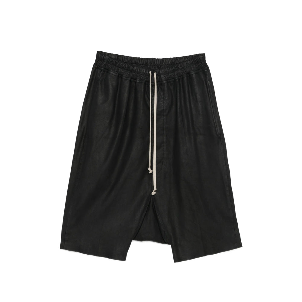 Rick Owens Leather Pants - Nero | 367fcf86c5fb92e4b87dd0005ae680d39f1aa6f1
