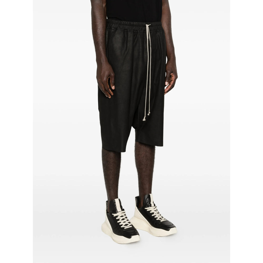 Rick Owens Leather Pants - Nero | 5ae7ebfa2d4c09287d87b37451179ec9d459efa0