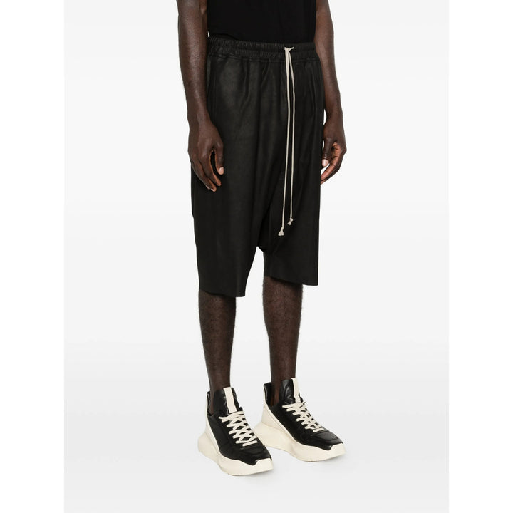Rick Owens Leather Pants - Nero | 5ae7ebfa2d4c09287d87b37451179ec9d459efa0