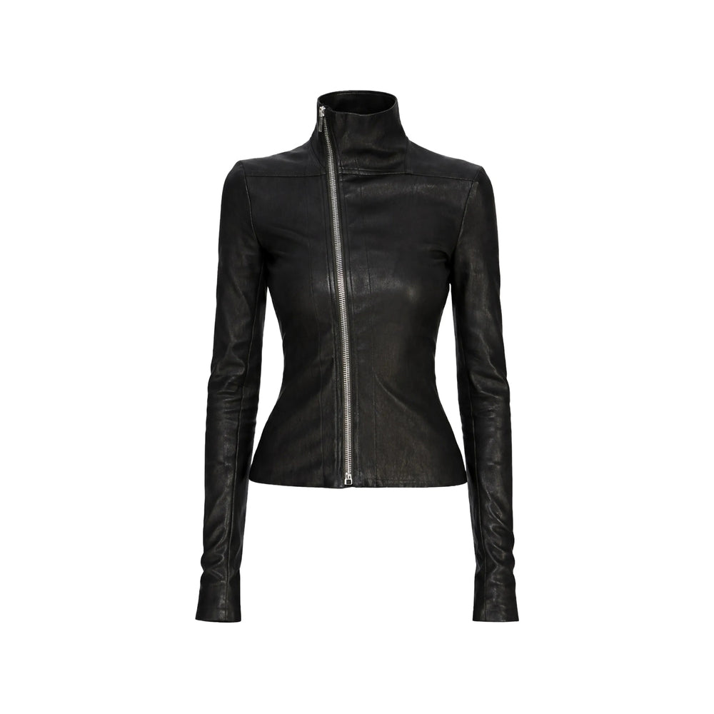Rick Owens Leather Outerwears - Nero | 384c1416f9d61c001e2fb048ec87f6f7abcd7ec3
