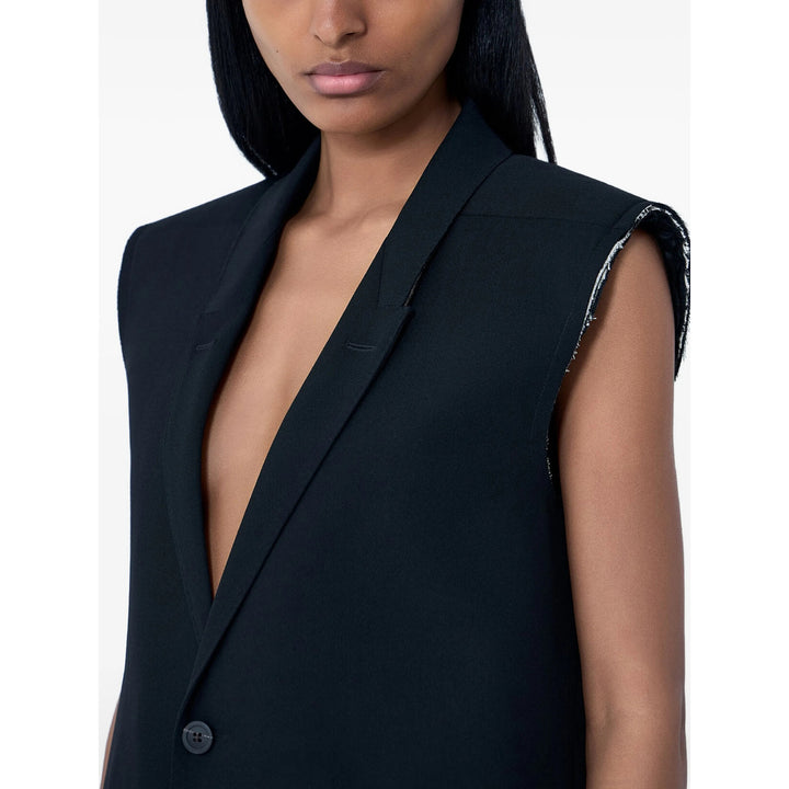 Rick Owens Waistcoats - Nero | 1a7f653e0e9840fb96f1c814acc14cb3d79a6a3f