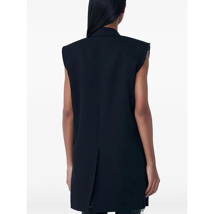 Rick Owens Waistcoats - Nero | 291fffee05e851b86c3ec7e5f0b18bdb45b21258