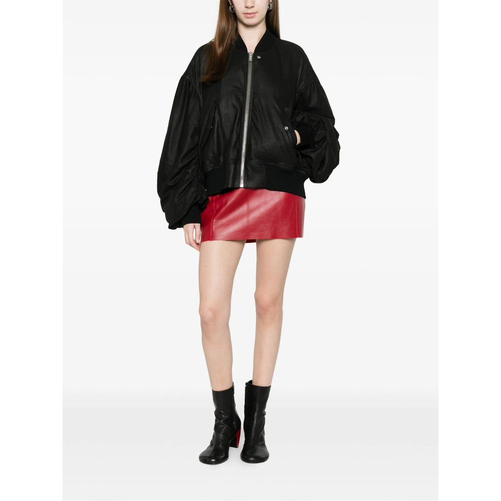Rick Owens Leather Outerwears - Nero | 1cff69e0e45369ad082db01ee10309292247e994