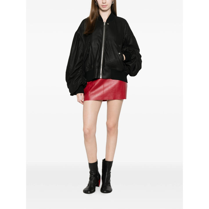 Rick Owens Leather Outerwears - Nero | 1cff69e0e45369ad082db01ee10309292247e994