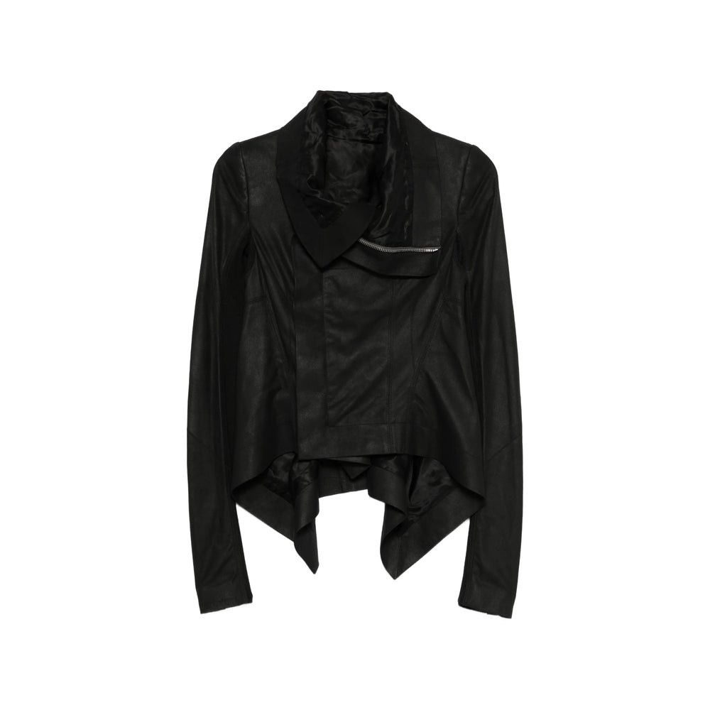 Rick Owens Leather Outerwears - Nero | 02a93ee367fa708bba404a0e50d4158bd6f02d22