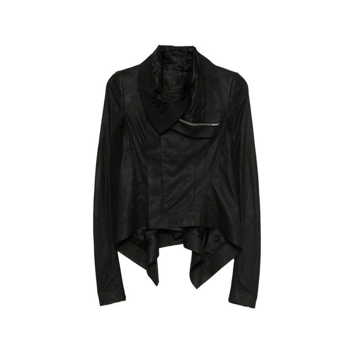 Rick Owens Leather Outerwears - Nero | 02a93ee367fa708bba404a0e50d4158bd6f02d22