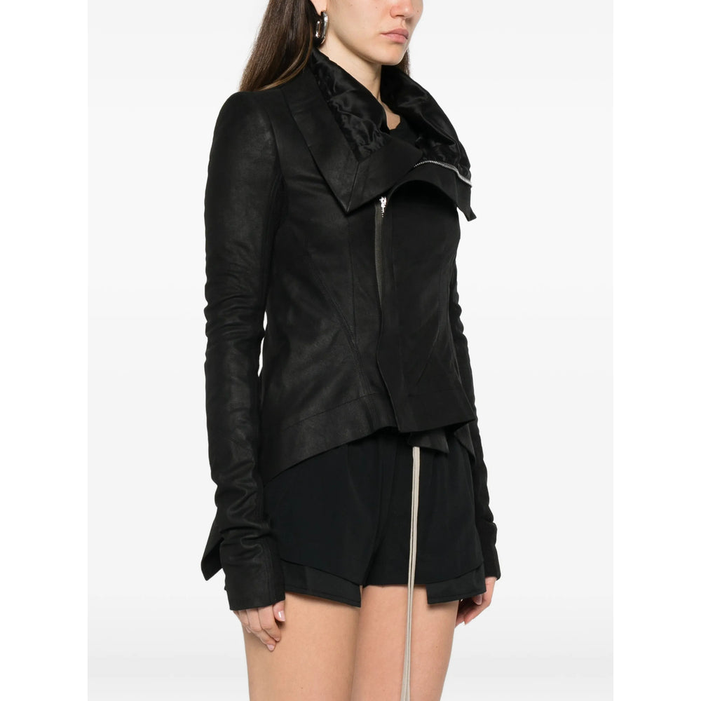 Rick Owens Leather Outerwears - Nero | 55653628c22454a53f3d81c1eca2103fc38c293c