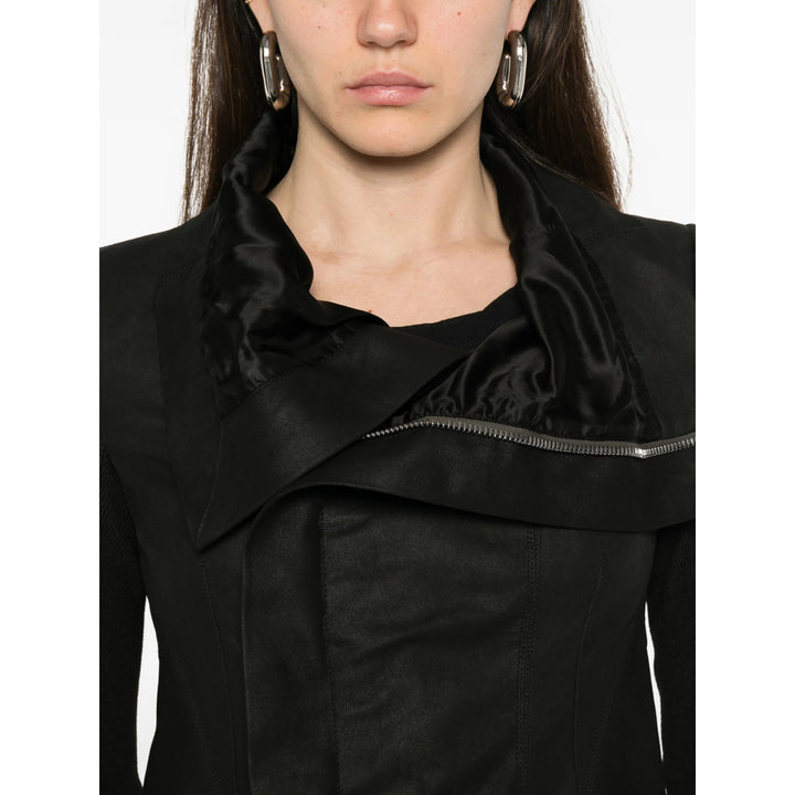 Rick Owens Leather Outerwears - Nero | e105636ce205048a3d440ba1c935a4691ff01e9d