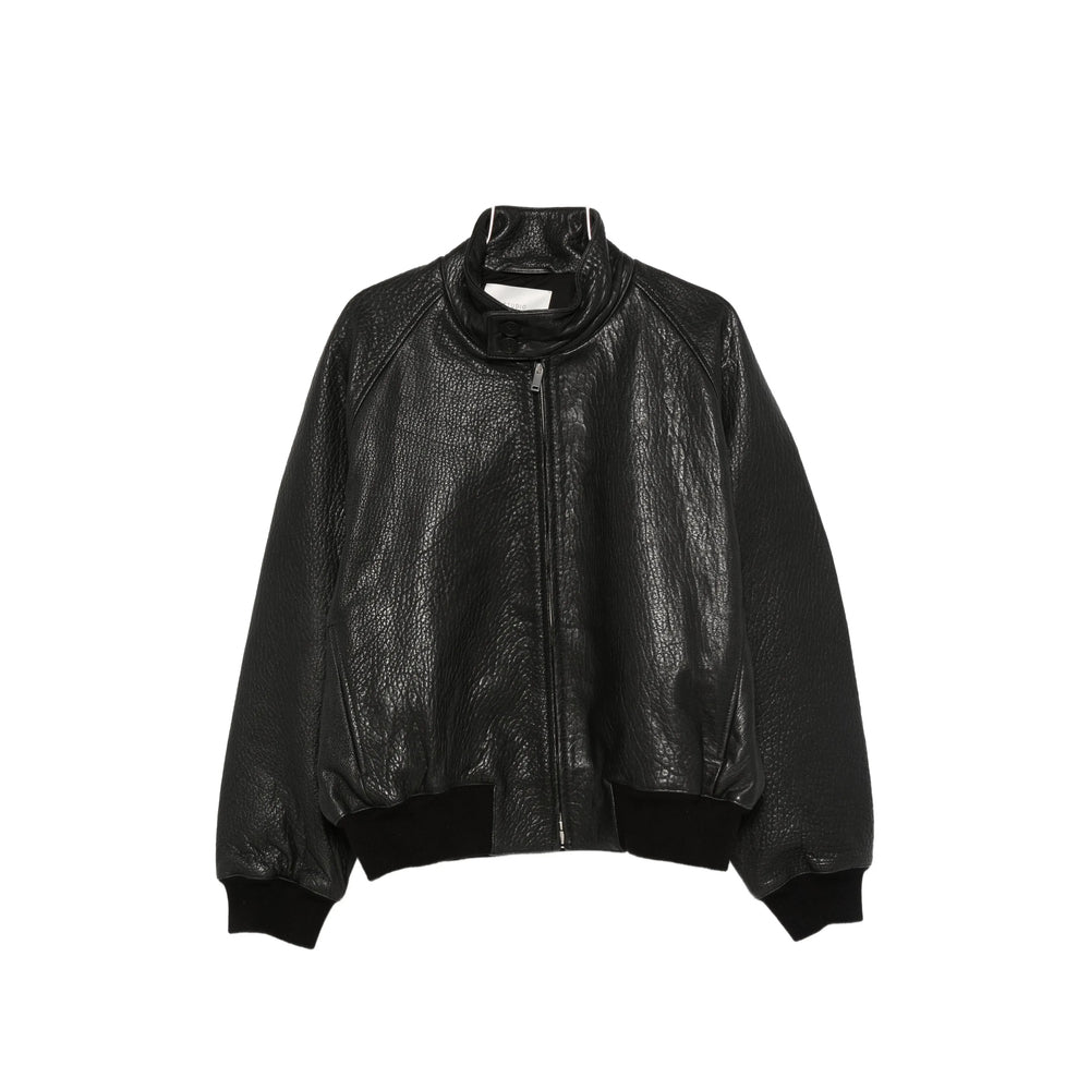 Studio Nicholson Leather Outerwears - Nero | 5c506eb0dceab61be41e3f2dffced9d4cf854183