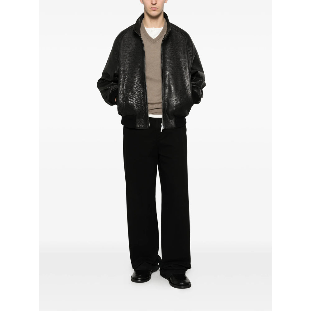 Studio Nicholson Leather Outerwears - Nero | f89e2316110f4f5e8458a5361a732ca92820a64f