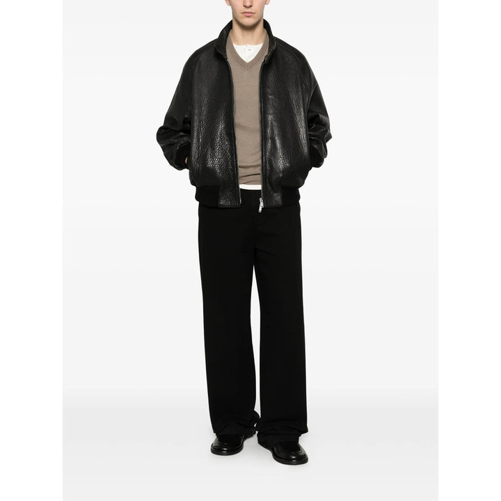 Studio Nicholson Leather Outerwears - Nero | f89e2316110f4f5e8458a5361a732ca92820a64f