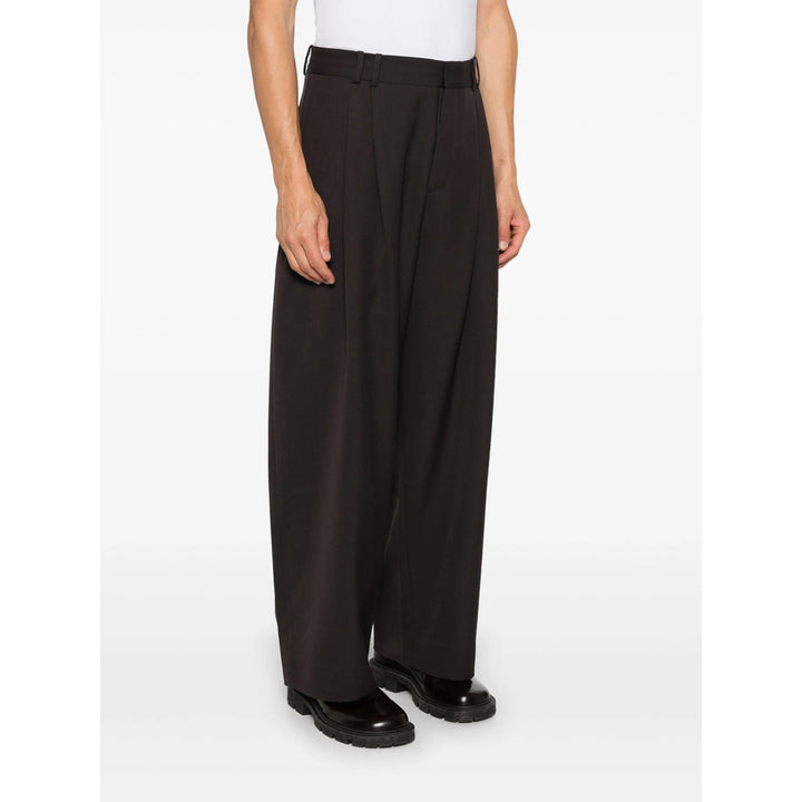 Studio Nicholson Pantaloni - Marrone | 7c8de78d8a51f5e6f9db168b8ed05b136ac497eb