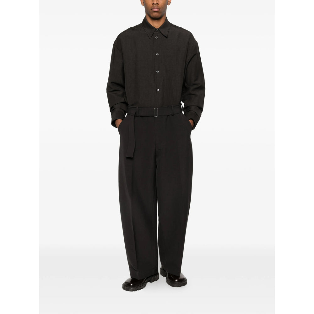 Studio Nicholson Pantaloni - Nero | 704544f1ca4b3c4f18c3184ab9d161c7ab0aa7e7