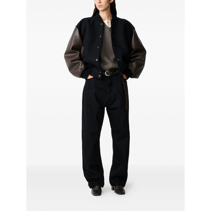 Studio Nicholson Leather Outerwears - Nero, Marrone | 30f4d632232a1b807ce674bc0bbd260bdea09ff8
