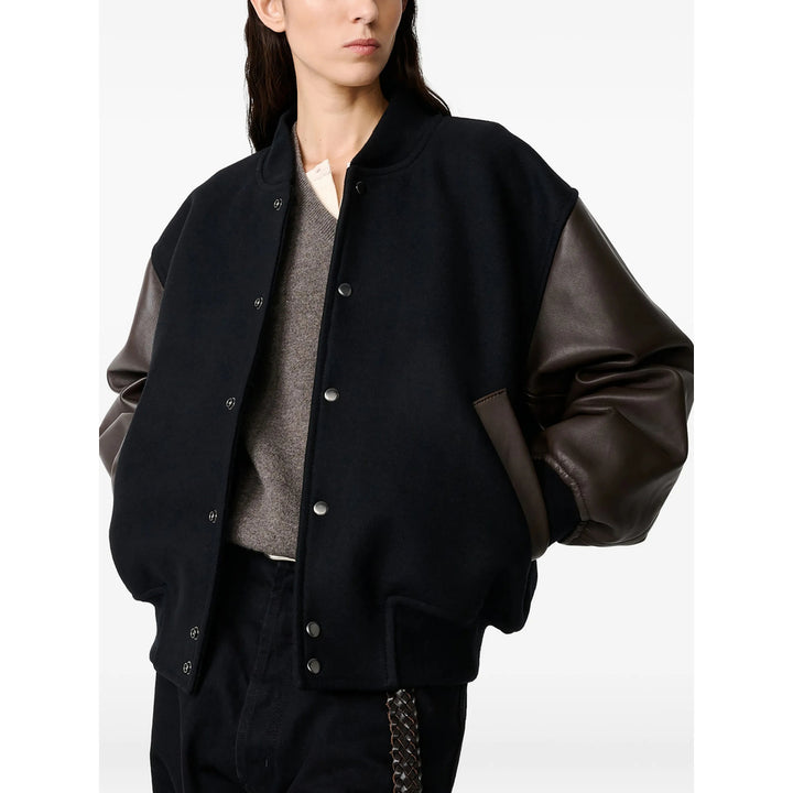 Studio Nicholson Leather Outerwears - Nero, Marrone | 580375fcbe7b08e610c0517bad85a1b9a4c2cf12
