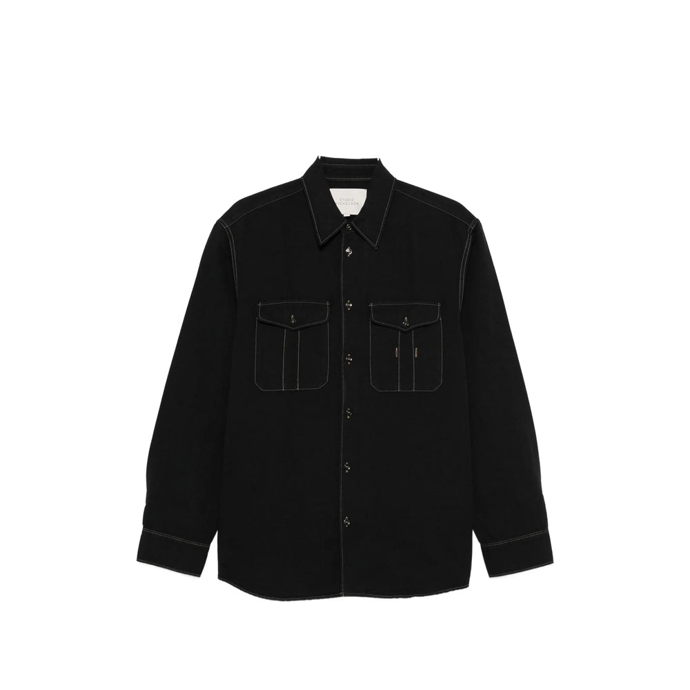 Studio Nicholson Camicie - Nero | fd627f357a09f2cb91f549a6643b564a512bdd43