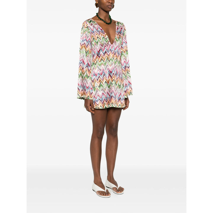Missoni Abiti - Bianco, Rosa | 1020a5786d489723054c0bac64ddbaf0c43a701b