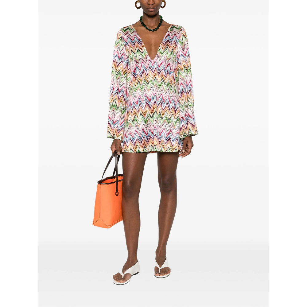 Missoni Abiti - Bianco, Rosa | f1efaacf2aec772e0d0304218977285677581d45