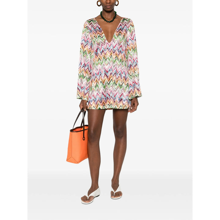 Missoni Abiti - Bianco, Rosa | f1efaacf2aec772e0d0304218977285677581d45