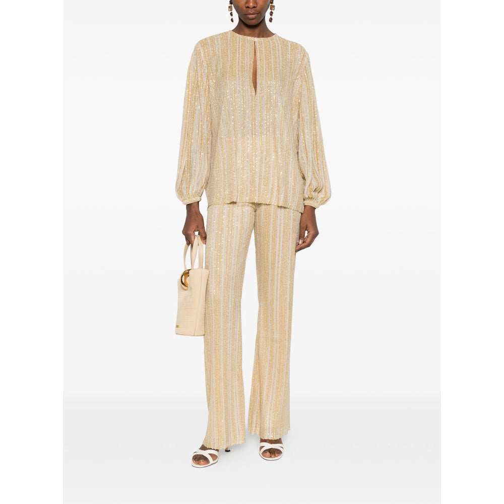 Missoni Pantaloni - Neutri, Bianco | 575234a1a0e13c3591a5d98ba5706df8c2ff1eb4