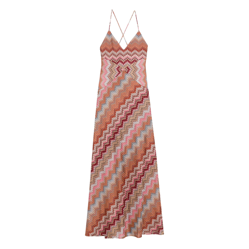 Missoni Abiti - Marrone, Rosa | 56c6a3aa285d0565590e82ac3a8bb8be3ddc9d92