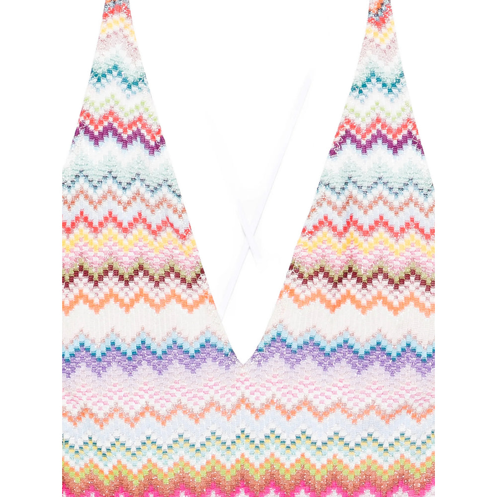 Missoni Beachwear - Bianco, Rosso | 3d4e71a7546ab27025081cc964fa99f243118e9e