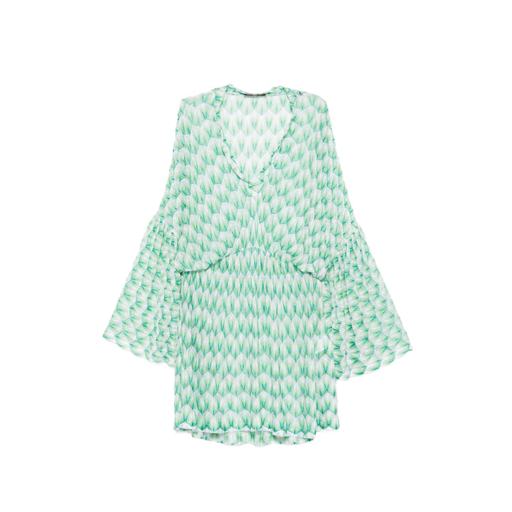 Missoni Abiti - Verde, Bianco | af18849283c8908af6b5ef11c8a9f8654722d9d5