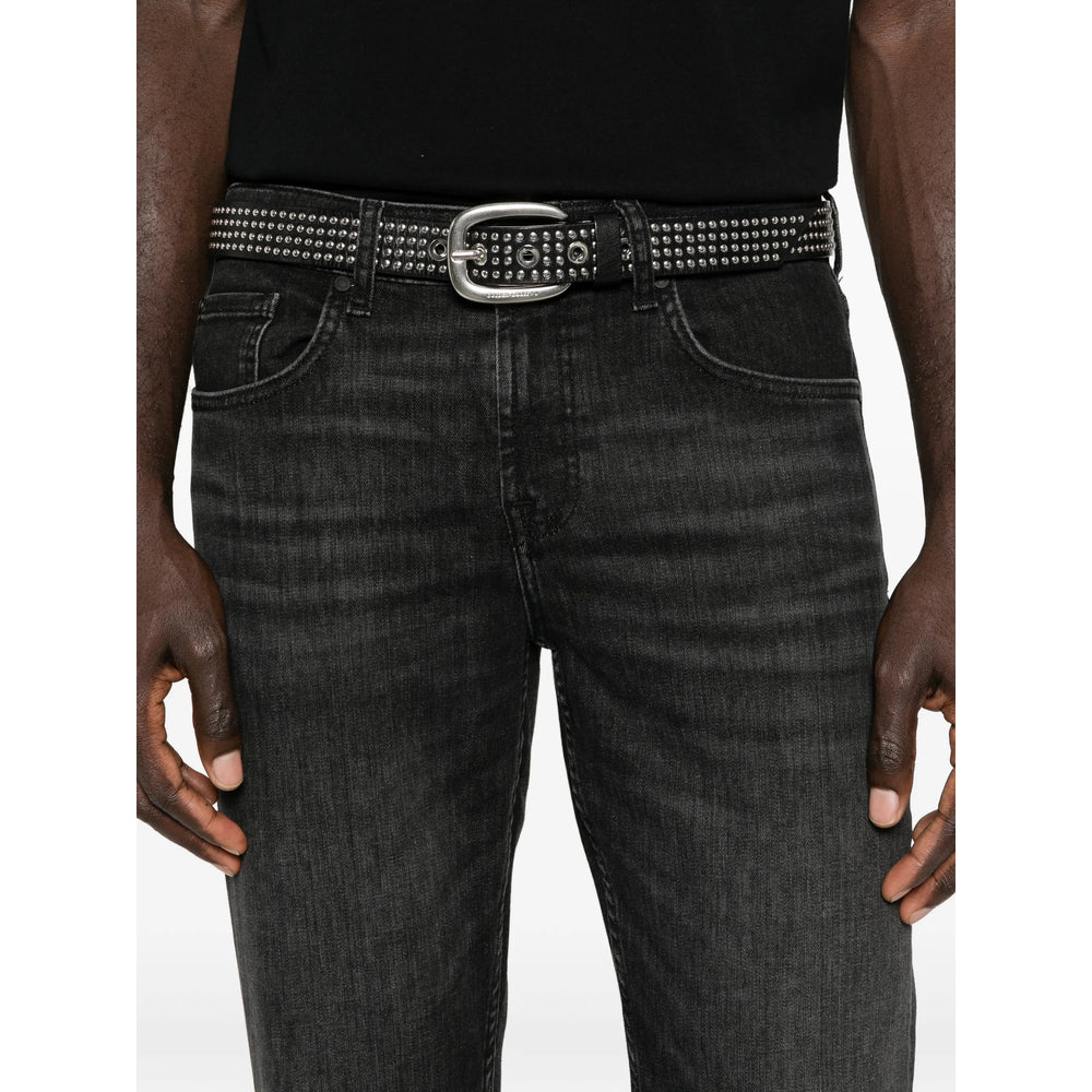 7 For All Mankind Jeans - Nero | 3b6e058f36a637db2868aeef223919a69ed52705