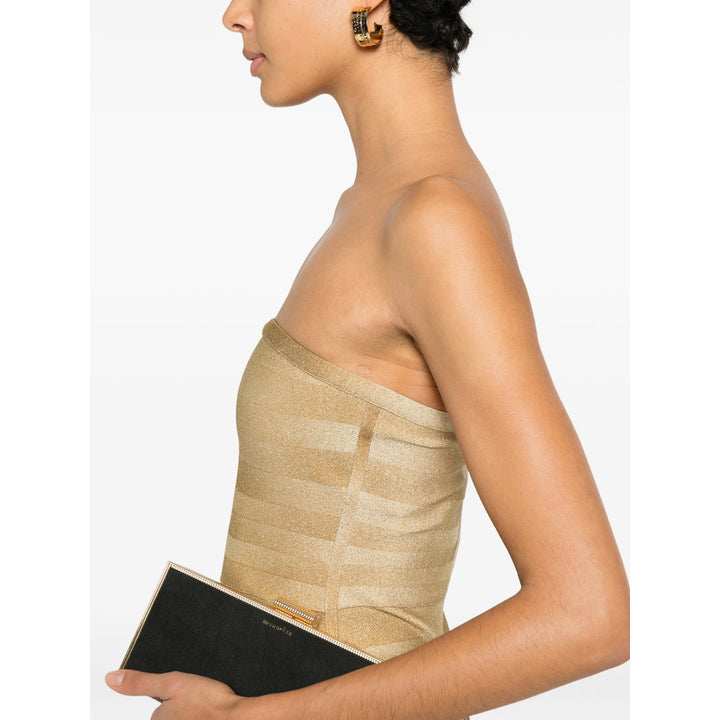 Herve Leger Abiti - Oro | fe602dd286947e07a6746d4b298607e1d38eef8e