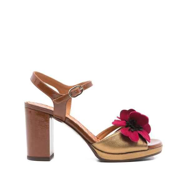 Shoes Gold, Brown