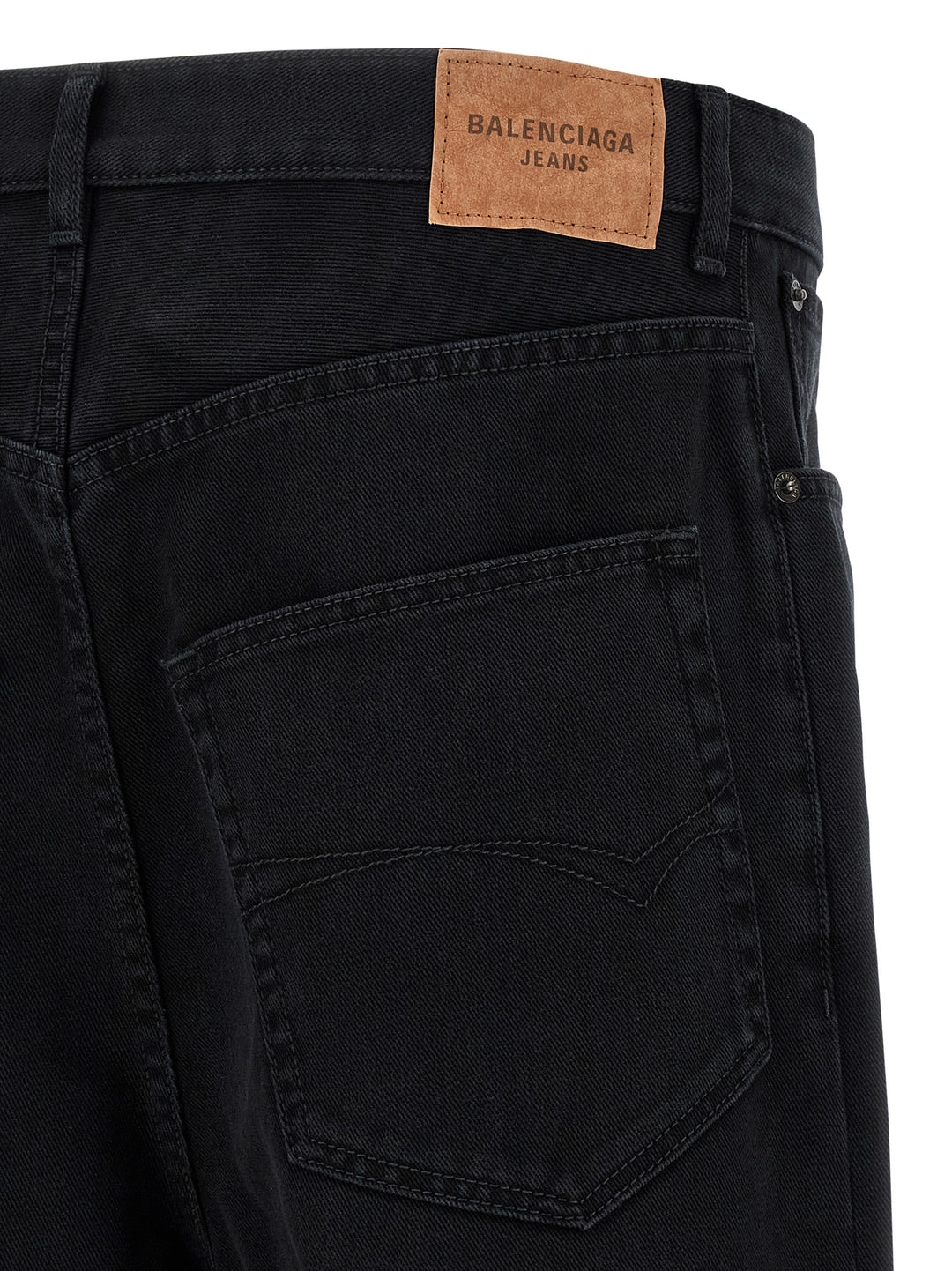 Balenciaga Baggy Jeans - Nero | 25c77624411e5e11915e7e3704b7d63c3c572de7