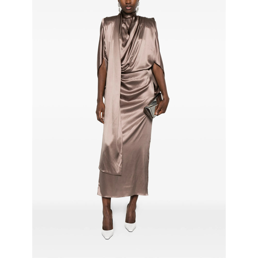 Mugler Abiti - Marrone | 0bc4d03c940937ecb017f1886d9defb13d80e3b2