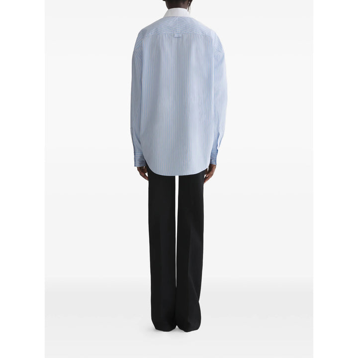 Mugler Camicie - Blu, Bianco | 247e09040fad3aaa9dd209a017a378c3daae03ff