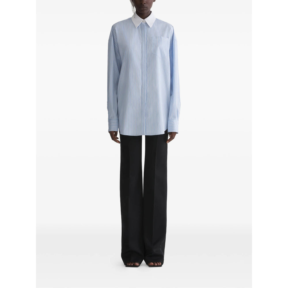 Mugler Camicie - Blu, Bianco | 8cdf195920ada1d5b1da3b279d9c7f3081074a5a