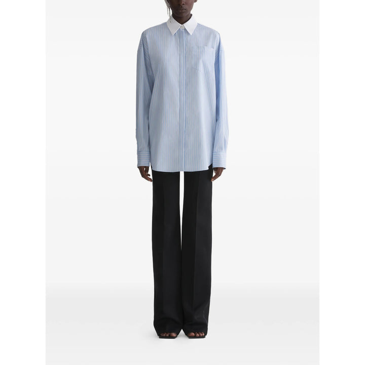 Mugler Camicie - Blu, Bianco | 8cdf195920ada1d5b1da3b279d9c7f3081074a5a