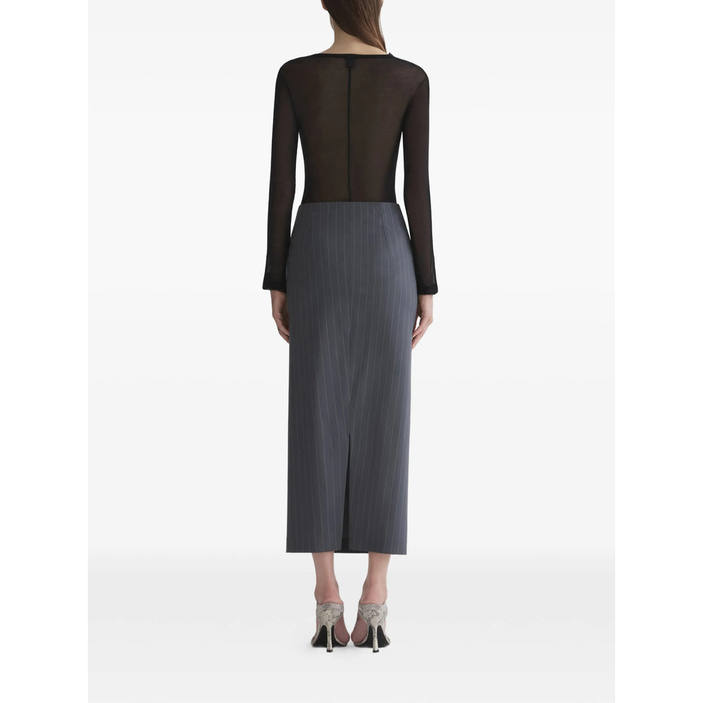 Mugler Bodysuits - Nero, Grigio | 7e1ab14e4ddcae6707bdd7acccdb9ce9807cdf22