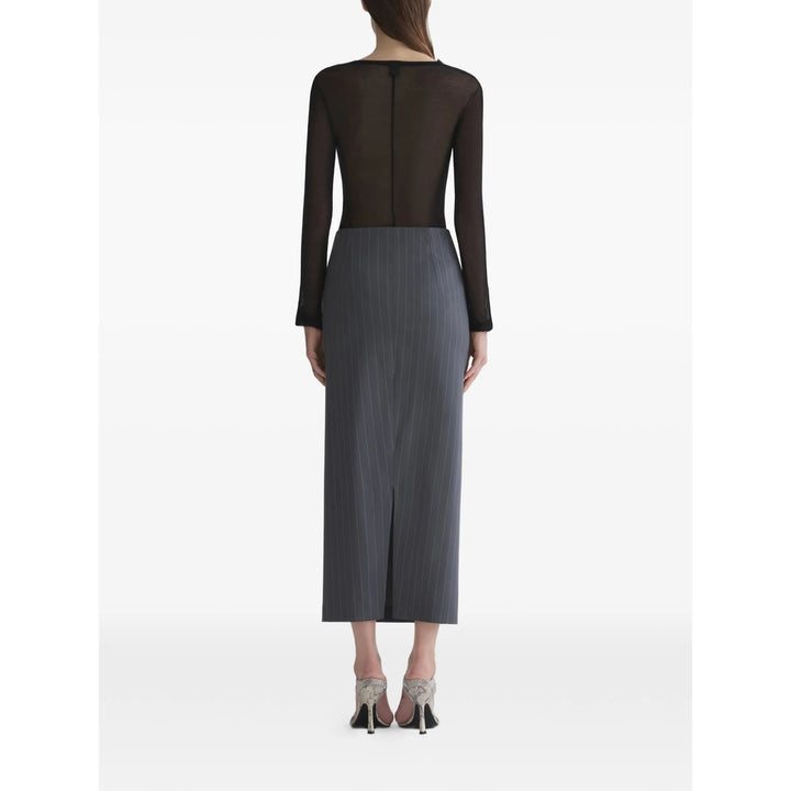 Mugler Bodysuits - Nero, Grigio | 7e1ab14e4ddcae6707bdd7acccdb9ce9807cdf22