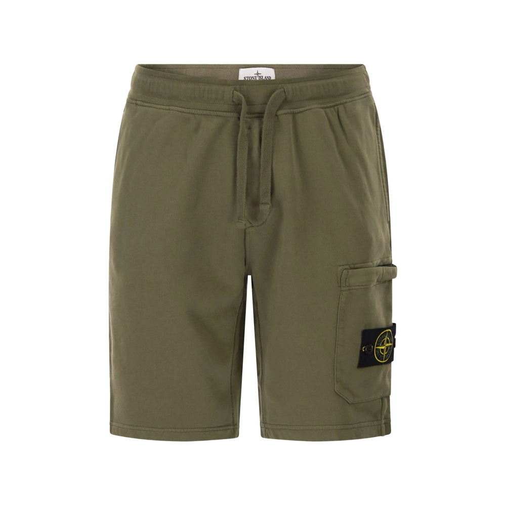 Stone Island Shorts - Verde | 7243981315c63e6af1357819af3e8b704ca7fc88
