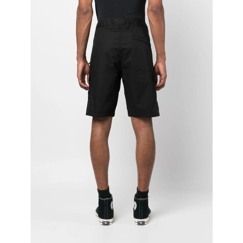 Stone Island Shorts - Nero | 06089848fe568195a47549ae92bd2385e1bacfc5