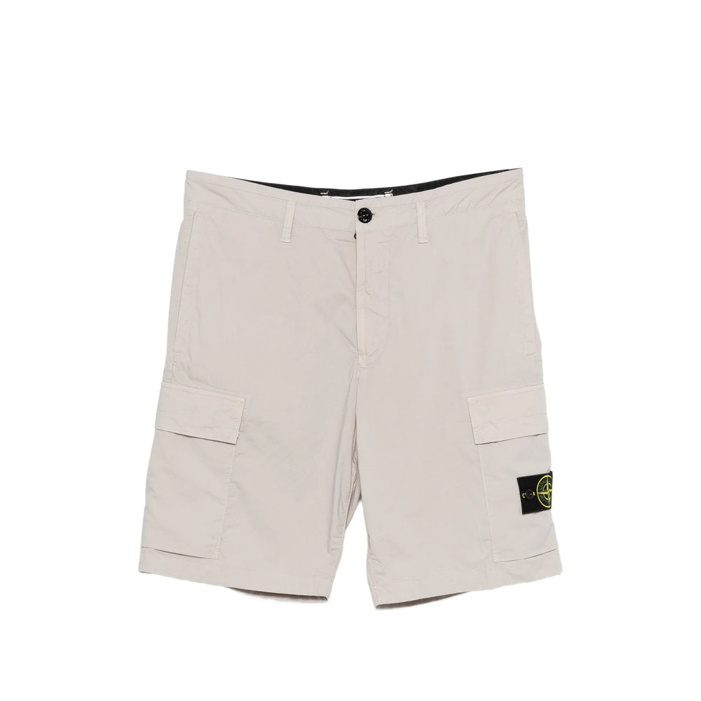 Stone Island Shorts - Neutro | 1bea02d73d6870cb43ea7aca011b828134b9a1a7
