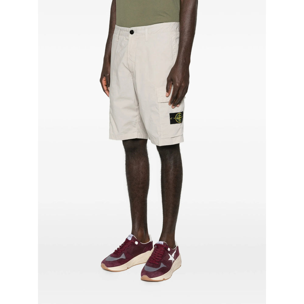 Stone Island Shorts - Neutro | a89338561df3b8458a5d486aa68b2662e7a17852