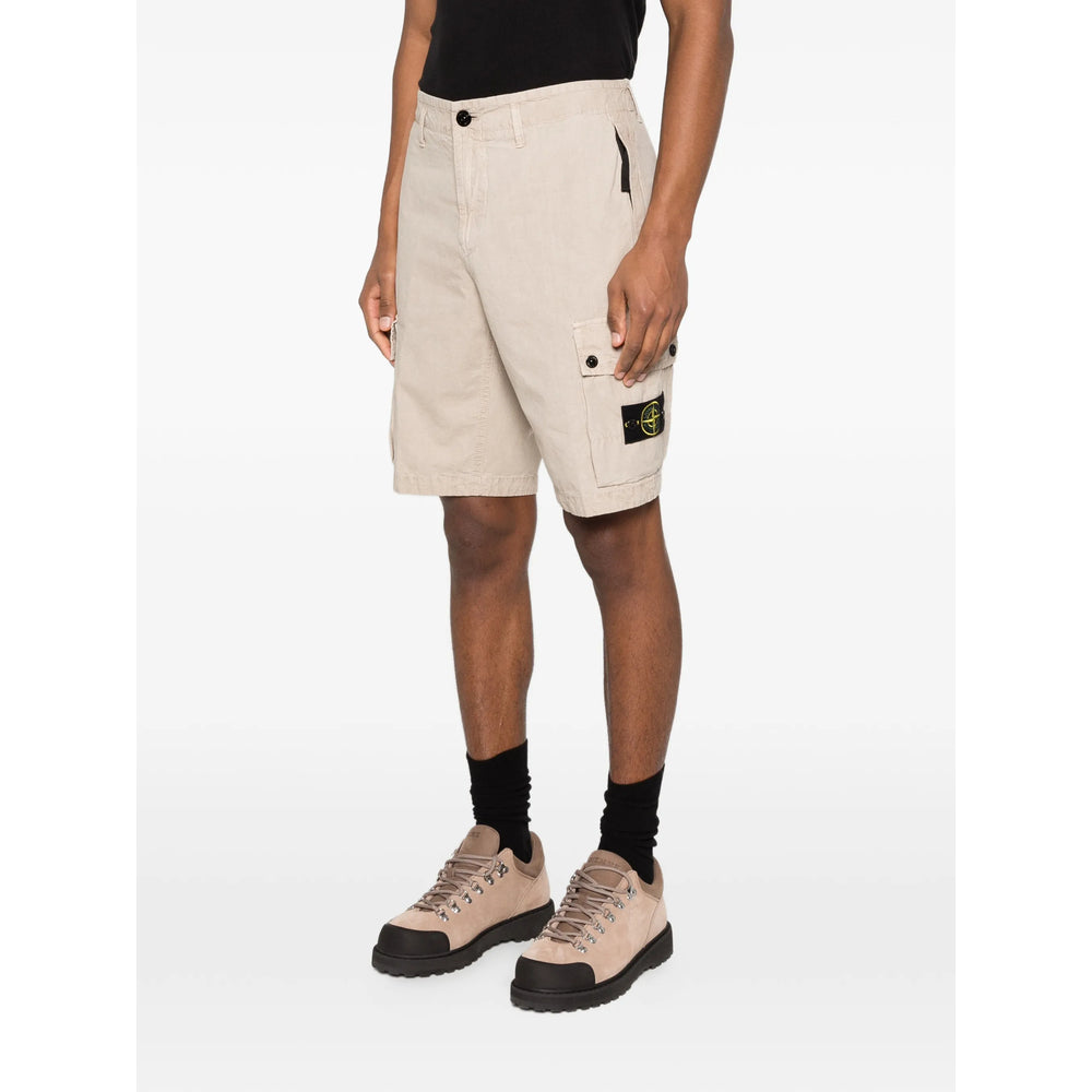 Stone Island Shorts - Neutro | b74b8f6754996fbb30bea14aaad72e5146b0458e