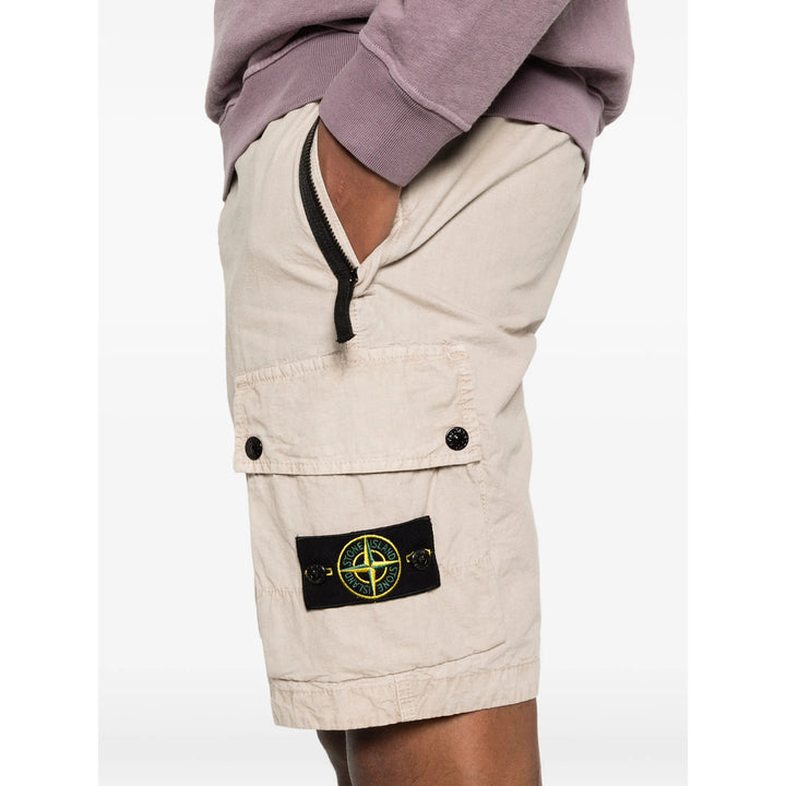 Stone Island Shorts - Neutro | b45d70bb2b54d2fc31b01ada522dc49f38e0479a