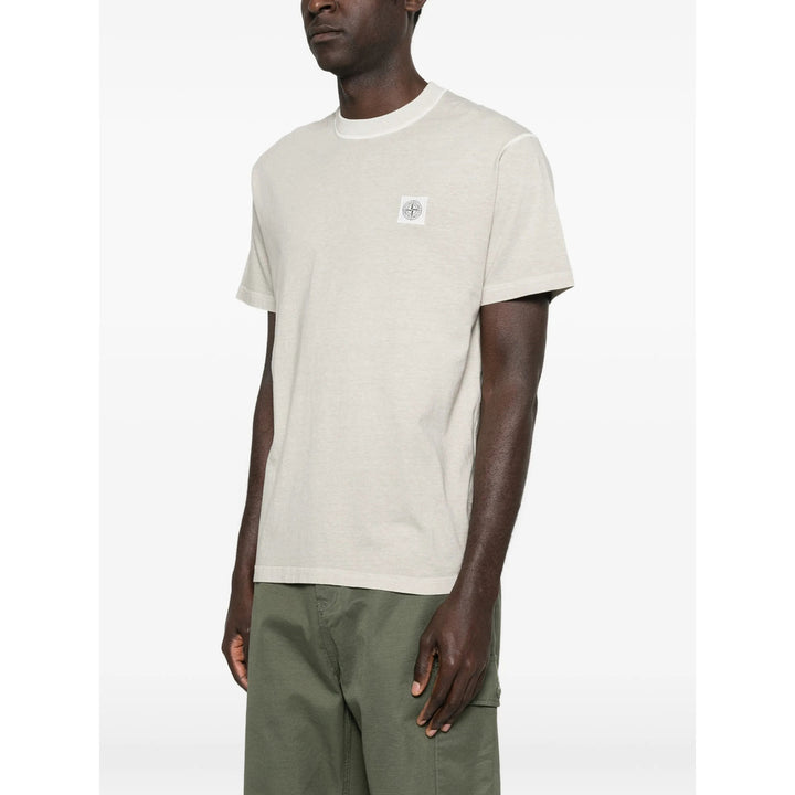 Stone Island T Shirt - Neutro | 63b2cabd8d3ec1fbe462f2a89f2c33f2ff724d90