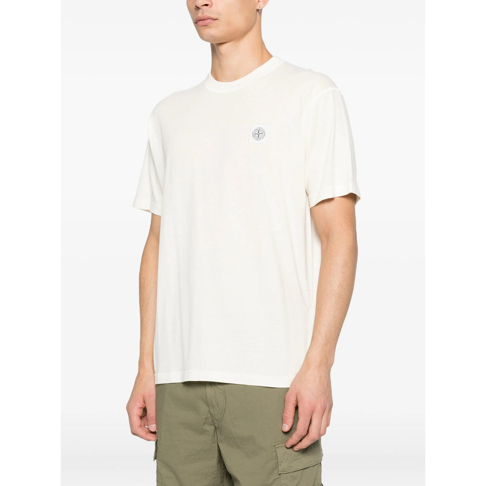 Stone Island T Shirt - Neutro | c37acd8dfed846b0f391883e3e51f54201f2f3d8
