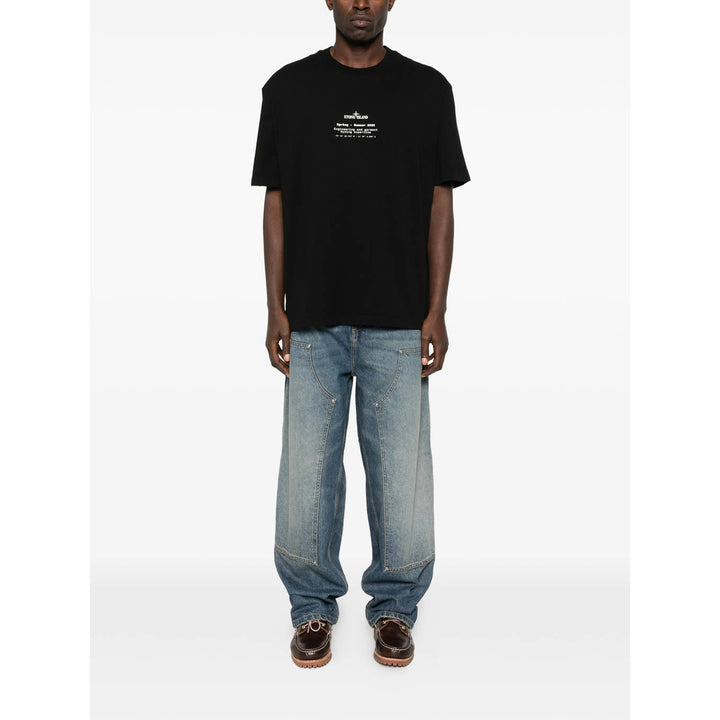 Stone Island T Shirt - Nero | f09e2f5b828b6d40c178c1632d3c1cffcc53eb0a