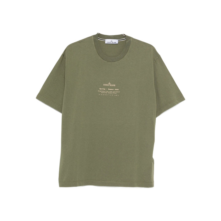 Stone Island T Shirt - Verde | c1b505f1508acb264cec1d0e4f8ec392bc7e4a63