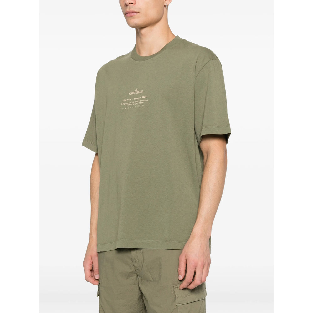 Stone Island T Shirt - Verde | 5e29826a83dbc6b2043e578af0561ae4fa808330
